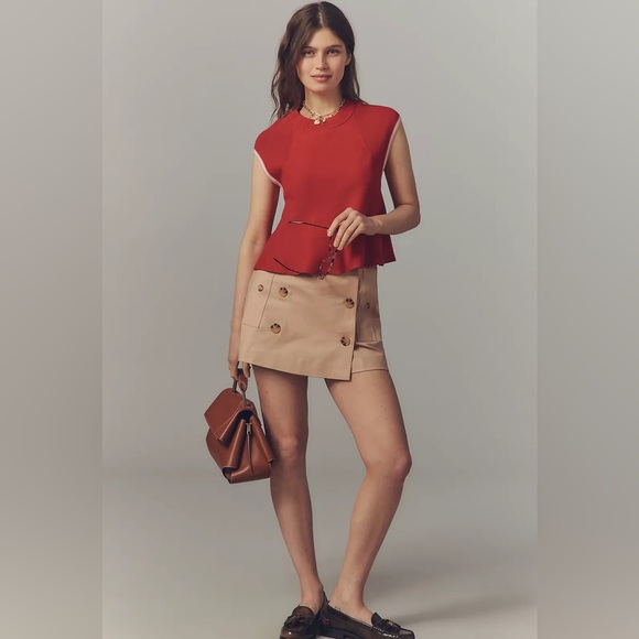 Maeve knitted muscle shirt Sweater. Small. - Picture 2 of 8